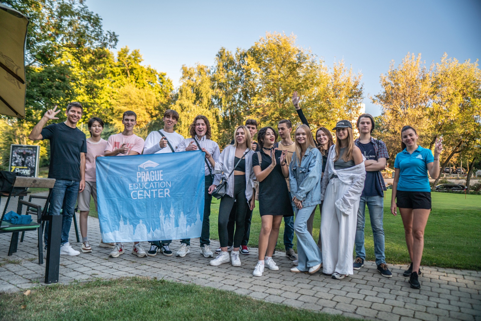 prague Education Center на пикнике в Брно