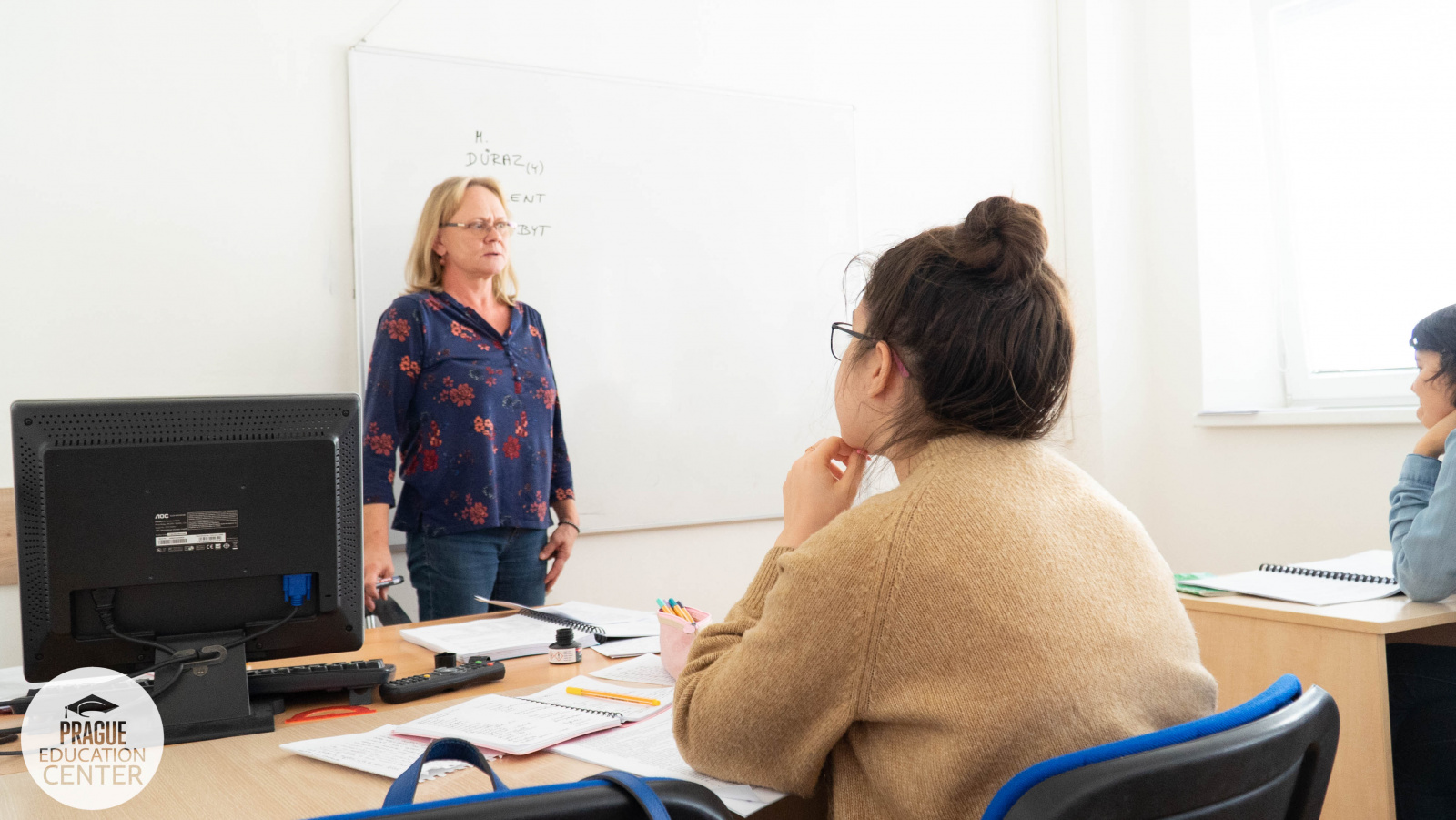 Урок чеської мови в  Prague Education Center